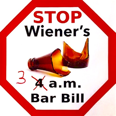 We have STOPPED the 3 a.m. nee 4 a.m. bar bill!
