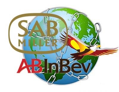 the SABMiller and AB Inbev merger casts chains around the world